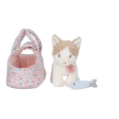Litttle Dutch - Kuscheltierkatze in Tasche – Mehrfarbig